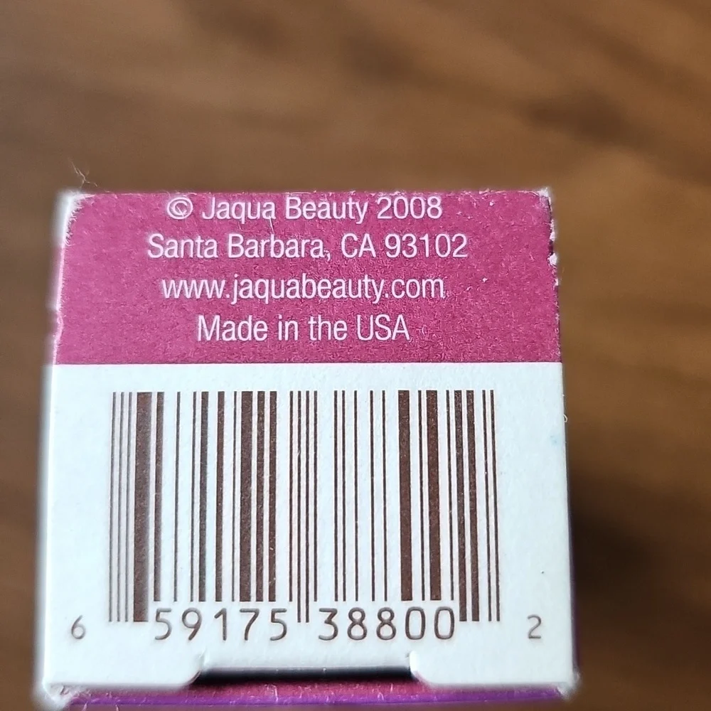 NIB Jaqua Beauty Raspberry Buttercream Frosting Lip Whip Lip Gloss With Shimmer